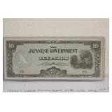 1944 Philippines 10 Peso Note
