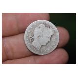 1916 Barber Silver Quarter