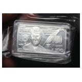Commemorative Trump Bar