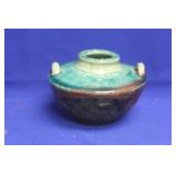 Art Pottery Embossed Fish Mark