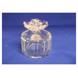 Crystal Floral Trinket Box
