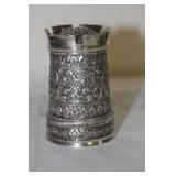 Very Ornate Silverplate Shaker