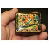 Russian Lacquer Trinket Box