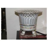 Marked KPM Decorative Center Urn