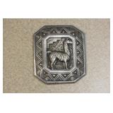 Horse Motief Belt Buckle