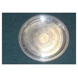 Footed Silverplate Tray