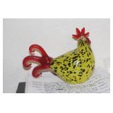 Art Glass Rooster