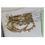 Paula Deen Crystal Bracelet Set
