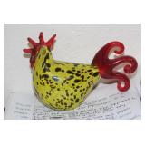 Art Glass Rooster