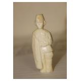 Well Carved B o n e Miniture Man
