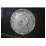 1883 Hawaii Silver Quarter