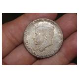 1964 90% Kennedy Half Dollar