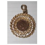 1907 Indian Head Cent Pendant
