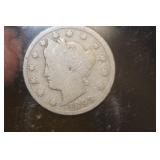 1893 V Nickel