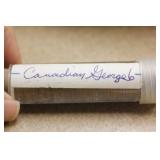 Roll of Canada King George VI One Cent