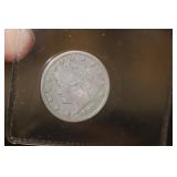 1883 V Nickel