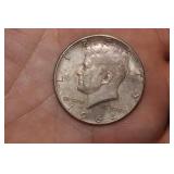 1964 90% Kennedy Half Dollar