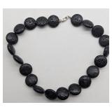 Black Lava Rock Necklace