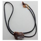 Agate Stone Bolo Tie