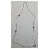 Nishi Sterling Silver Pearl Necklace