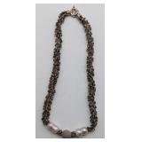 Spiral Seed Beaded Necklace