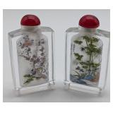 Chinese Inside Reverse Painted Snuff Bottles