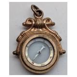 Victorian Compass Pocket Watch Fob