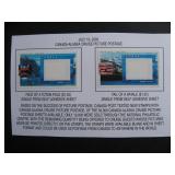Canada stamp Alaska cruise 1991C,D mint stuck