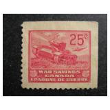 WWII war savings stamp tank FWS10