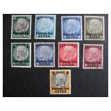 WWII occupation stamps