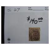 Great Britain QV stamp Sc 27 used