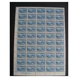 Canada Stamps 7c Airmail Full MNH Sheet 50 Plate 2
