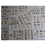 Canada stamps most 1967-72 era M partly stuck down