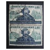 Italy stamp Sc 596 but toned CV $50