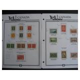 Canada stamps KGVI set M partly stuck CV$275
