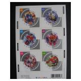 Canada stamps NHL rarer booklet back faults CV$90