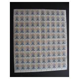 Canada stamps Scouts full MNH sheet 100 folded