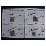 Germany states faulty stamps Hanover etc