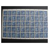 Canada stamps sports MNH sheet 50 Sc 629-32