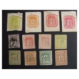 Germany state Hamburg stamps very mixed condition