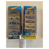 Hot Wheels 5-Pack Die Cast Car Sets Fast & Furious & HW Speed Graphics 