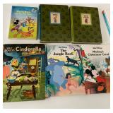 Disneys Wonderful World of Reading Hardcover Books Cinderella, The Jungle Book 