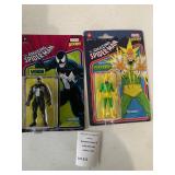 Marvel Legends Retro Collection Venom and Electro Action Figures