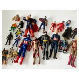 Marvel DC Comics Superhero Action Figures - Superman, Captain America, Iron Man