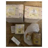 Vintage Precious Moments Precious Moments Joy On Arrival  Porcelain Figurine