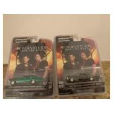 Greenlight Supernatural Collectible Diecast Car Set 1967 Chevy Impalas