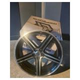 Dropstars Forged Series Wheel W:Black & Machined Finish