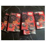 XFL Super-Size Sticker Packs By Artbox - Lot of 5