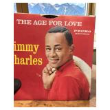 Rare Promotional Vinyl Record Albums Sleeves The Age For Love by Jimmy Charles 