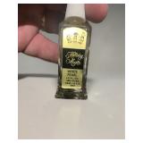 Vintage Holiday Magic Nail Polish Bottles - Frosted Apricot & White Pearl Colors